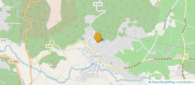 localisation de l'entreprise MADAME JULIE NEYRET  LA MOTTE