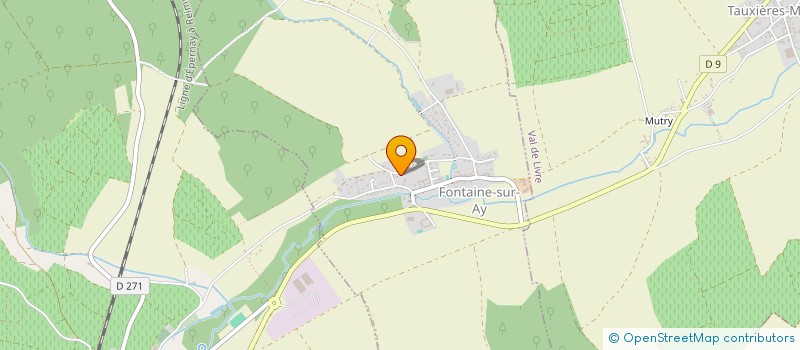 localisation de l'entreprise MADAME JULIE NICERON  AY-CHAMPAGNE