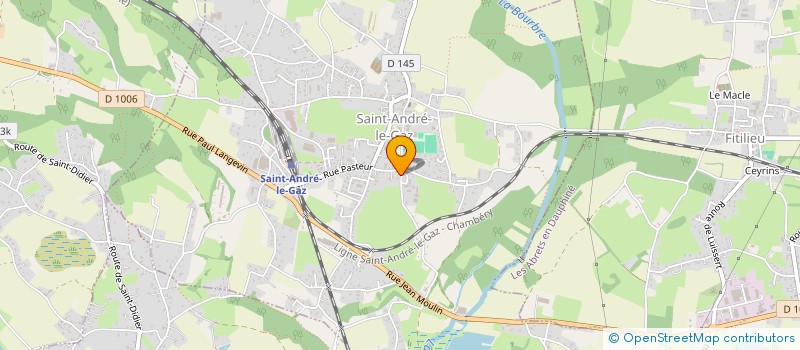 localisation de l'entreprise MADAME JULIE NICOLAS  SAINT-ANDRE-LE-GAZ