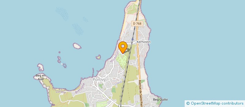 localisation de l'entreprise MADAME JULIE NICOLO  QUIBERON