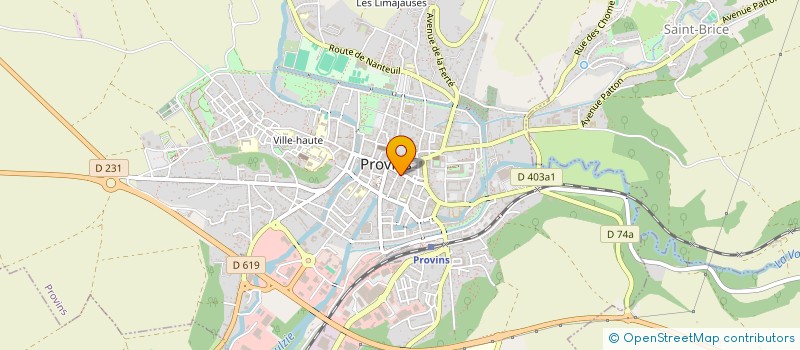 localisation de l'entreprise MADAME JULIE NONE  PROVINS