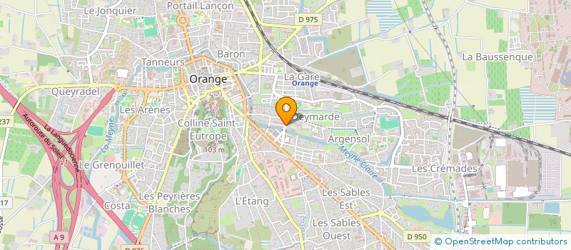 localisation de l'entreprise MADAME JULIE NONNON  ORANGE