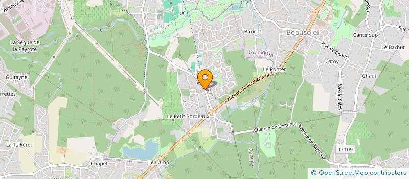 localisation de l'entreprise MADAME JULIE NOS  CANEJAN