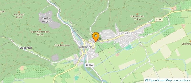 localisation de l'entreprise MADAME JULIE NOZET  OFFWILLER