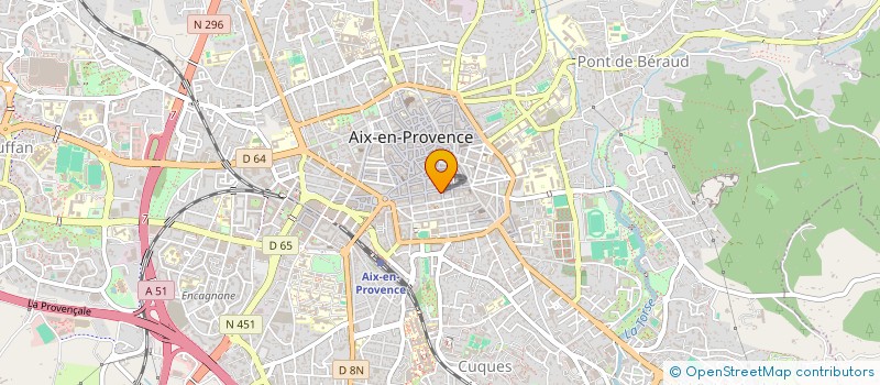 localisation de l'entreprise MADAME JULIE OKON  MANOSQUE