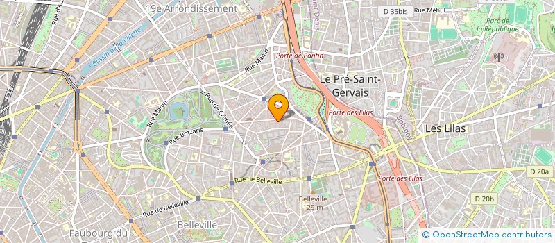 localisation de l'entreprise MADAME JULIE OLIVER  PARIS