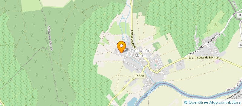 localisation de l'entreprise MADAME JULIE OLIVIER  TRELOU SUR MARNE