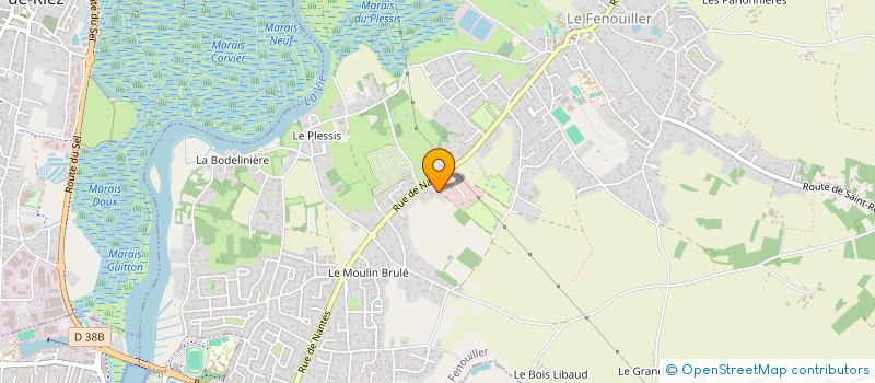 localisation de l'entreprise MADAME JULIE ORCEAU  LE FENOUILLER