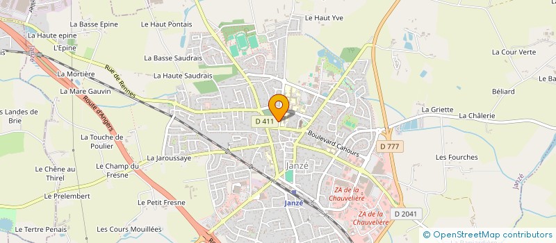 localisation de l'entreprise MADAME JULIE ORVAIN  JANZE