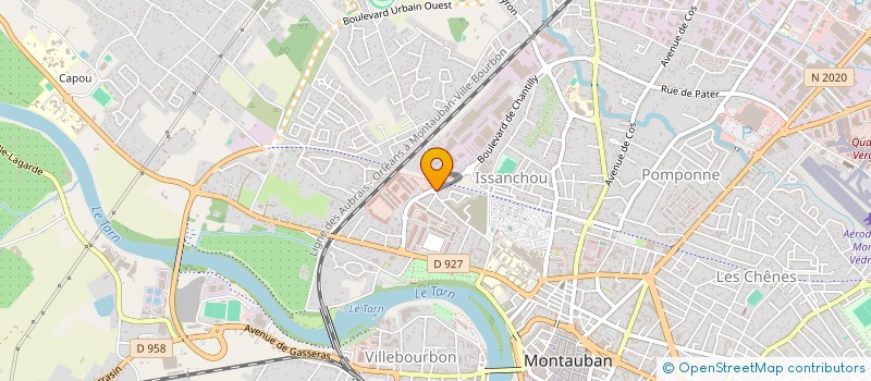 localisation de l'entreprise MADAME JULIE PADIE  MONTAUBAN