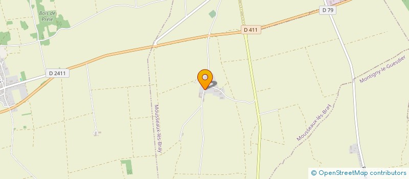 localisation de l'entreprise MADAME JULIE PAIN  MOUSSEAUX-LES-BRAY