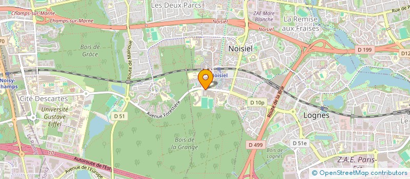 localisation de l'entreprise MADAME JULIE PANDI-LOUBAKI  NOISY-LE-GRAND