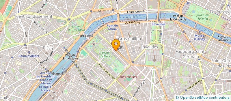 localisation de l'entreprise MADAME JULIE PAPADOPOULOS  PARIS