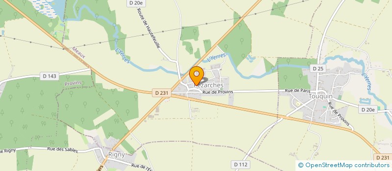 localisation de l'entreprise MADAME JULIE PAQUIER  PEZARCHES