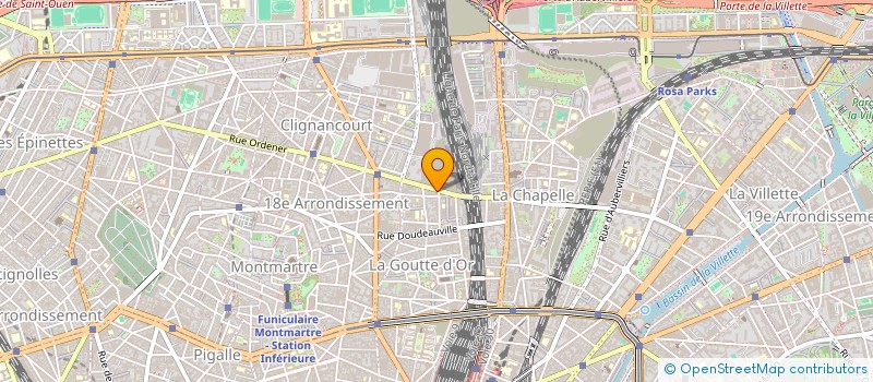 localisation de l'entreprise MADAME JULIE PARNET  PARIS