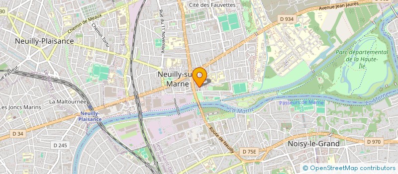 localisation de l'entreprise MADAME JULIE PATRAT à NEUILLY-SUR-MARNE