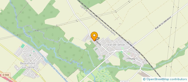 localisation de l'entreprise MADAME JULIE PATTE  VAL-DE-VESLE