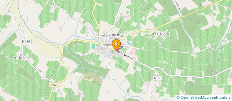 localisation de l'entreprise MADAME JULIE PATTE  CASTILLON-LA-BATAILLE