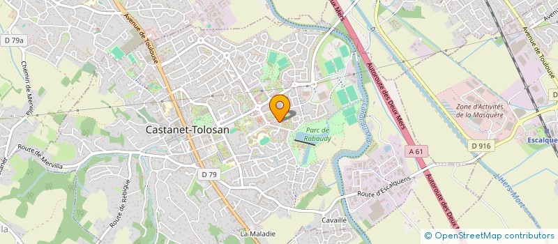 localisation de l'entreprise MADAME JULIE PAYET à CASTANET-TOLOSAN