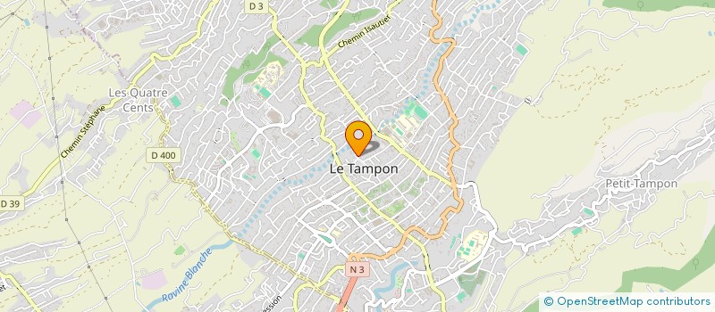 localisation de l'entreprise MADAME JULIE PAYET  LE TAMPON