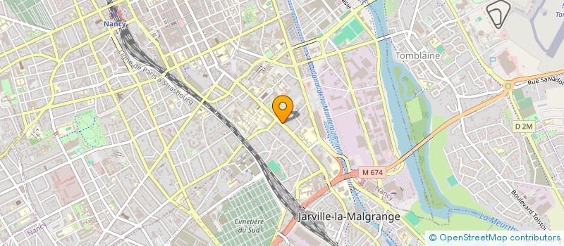 localisation de l'entreprise MADAME JULIE PAYRE  NANCY