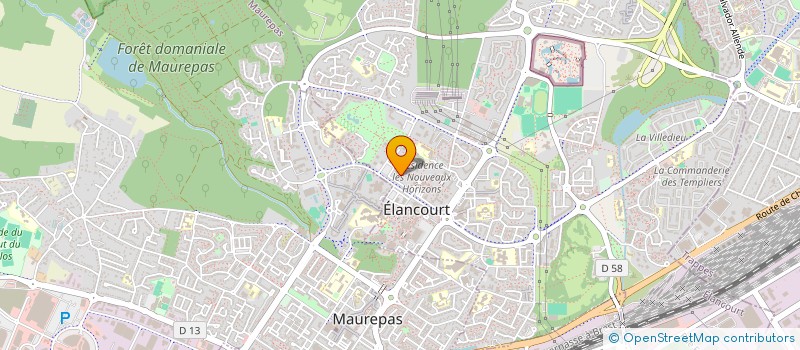 localisation de l'entreprise MADAME JULIE PELCHAT  ELANCOURT