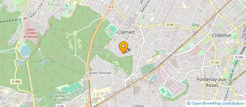 localisation de l'entreprise MADAME JULIE PELISSIER à CLAMART