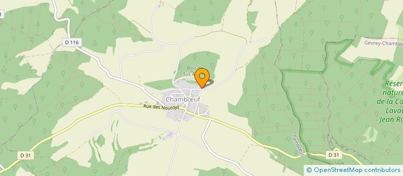 localisation de l'entreprise MADAME JULIE PELLEGRINELLI  CHAMBUF