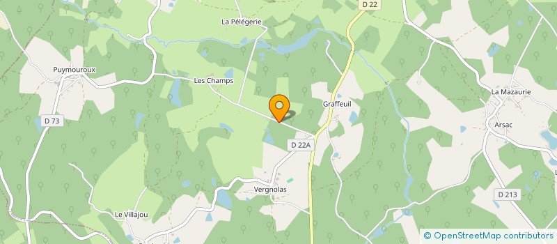 localisation de l'entreprise MADAME JULIE PEPIN à CUSSAC