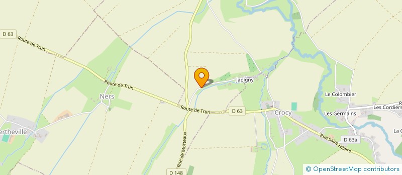 localisation de l'entreprise MADAME JULIE PEPIN  MORTEAUX-COULIBUF