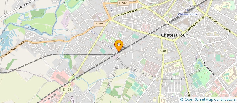 localisation de l'entreprise MADAME JULIE PERIGORD à CHATEAUROUX