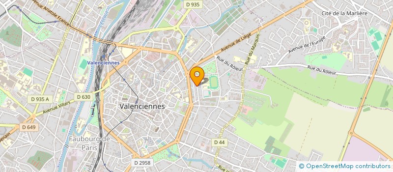 localisation de l'entreprise MADAME JULIE PERNELLE à VALENCIENNES
