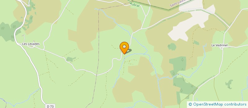 localisation de l'entreprise MADAME JULIE PERRET  LA FAGE-MONTIVERNOUX