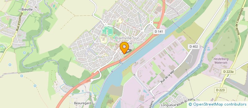 localisation de l'entreprise MADAME JULIE PERRIER à BLAINVILLE-SUR-ORNE