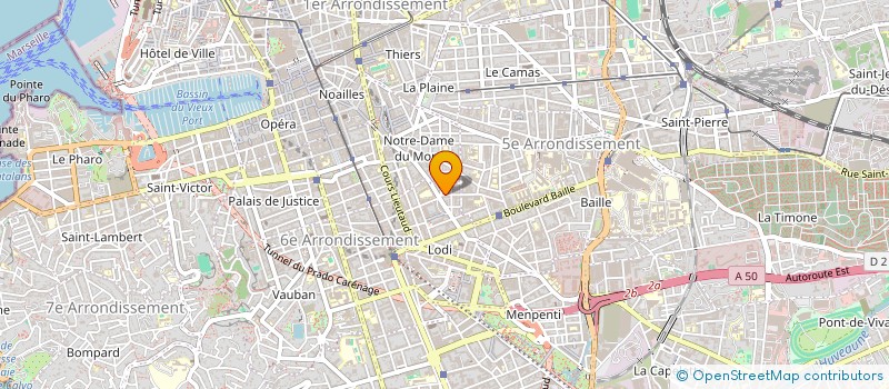 localisation de l'entreprise MADAME JULIE PERRIER à MARSEILLE