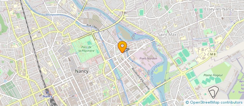 localisation de l'entreprise MADAME JULIE PERRIN  NANCY