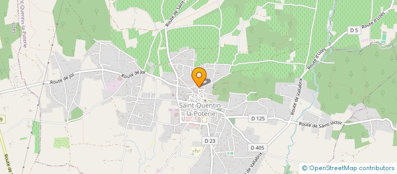 localisation de l'entreprise MADAME JULIE PESENTI à SAINT-QUENTIN-LA-POTERIE