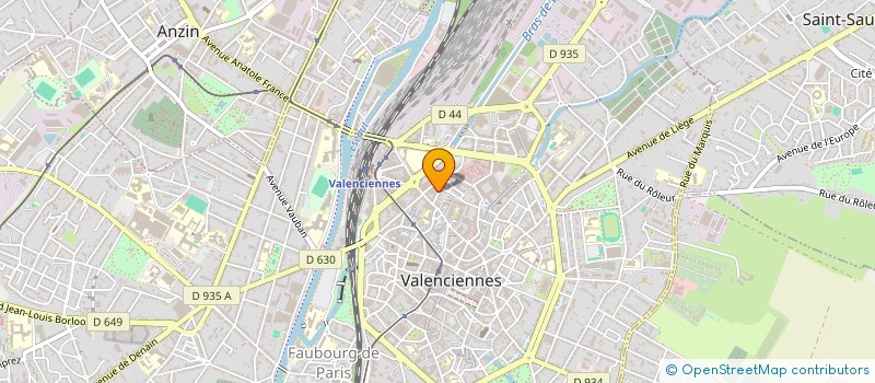 localisation de l'entreprise MADAME JULIE PETIAU  VALENCIENNES