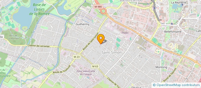 localisation de l'entreprise MADAME JULIE PETIT  TOULOUSE