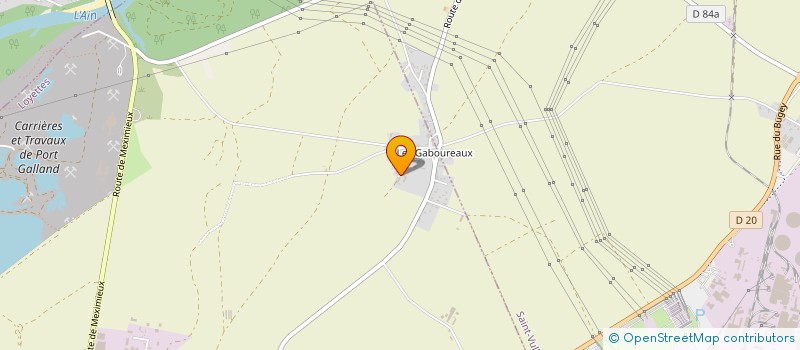 localisation de l'entreprise MADAME JULIE PETIT  LOYETTES