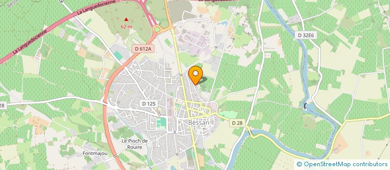 localisation de l'entreprise MADAME JULIE PEYDRO  BESSAN
