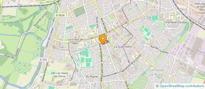 localisation de l'entreprise MADAME JULIE PEYROCHE  IFS