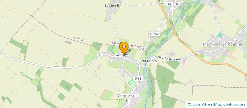 localisation de l'entreprise MADAME JULIE PEYRON  CONDE-SUR-IFS