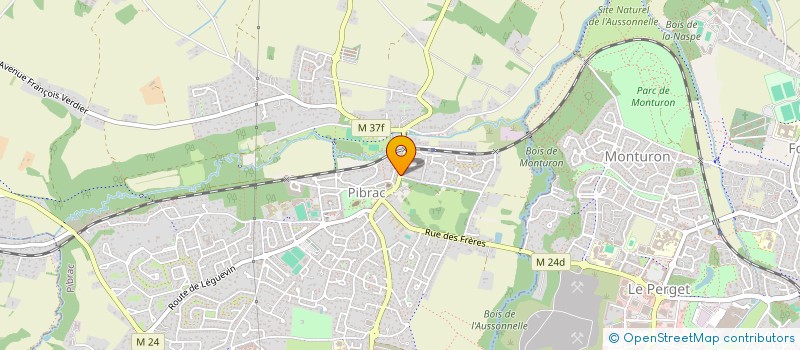 localisation de l'entreprise MADAME JULIE PHILIPPE  PIBRAC