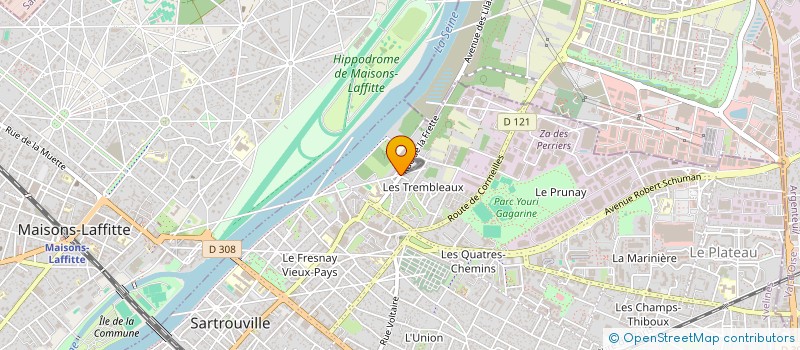 localisation de l'entreprise MADAME JULIE PICARD  SARTROUVILLE