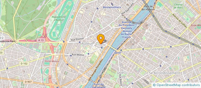 localisation de l'entreprise MADAME JULIE PICQ  PARIS