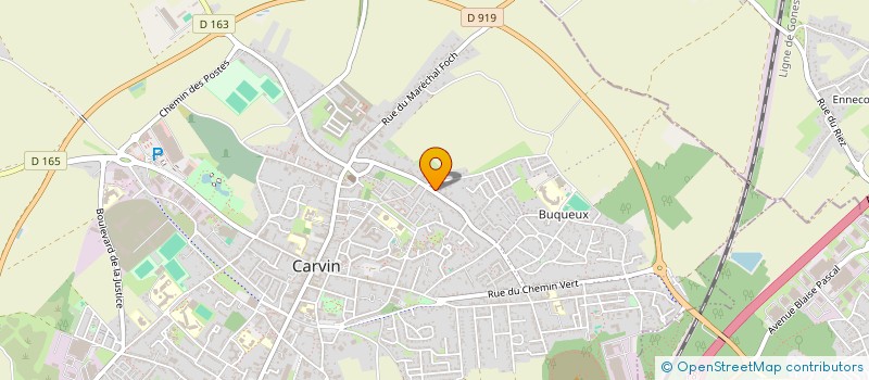 localisation de l'entreprise MADAME JULIE PIEPERS  CARVIN