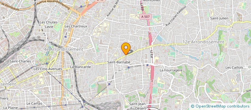 localisation de l'entreprise MADAME JULIE PIERANGELI à MARSEILLE