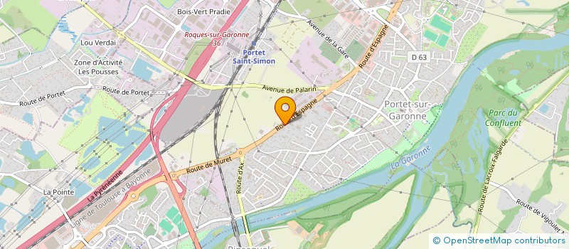 localisation de l'entreprise MADAME JULIE PINA  PORTET-SUR-GARONNE