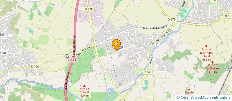 localisation de l'entreprise MADAME JULIE PINHEIRO  COURNON-D'AUVERGNE